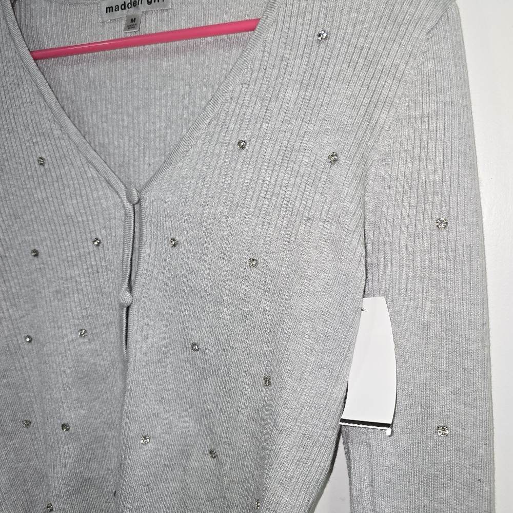 Rhinestone Cardigan - Picture 3 of 3